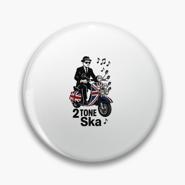 Item preview, 2 Tone Ska Scooter Rider – Union Jack Mod Retro Music Culture designed and sold by Fleetwood1994.
