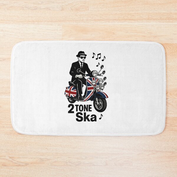 Item preview, 2 Tone Ska Scooter Rider – Union Jack Mod Retro Music Culture designed and sold by Fleetwood1994.