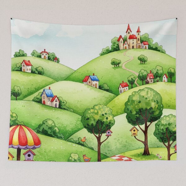 Item preview, Rural landscape designed and sold by Design4uStudio.