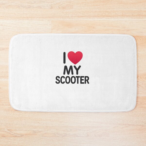 Item preview, I Love My Scooter – Retro Scooter Rider Quote designed and sold by Fleetwood1994.