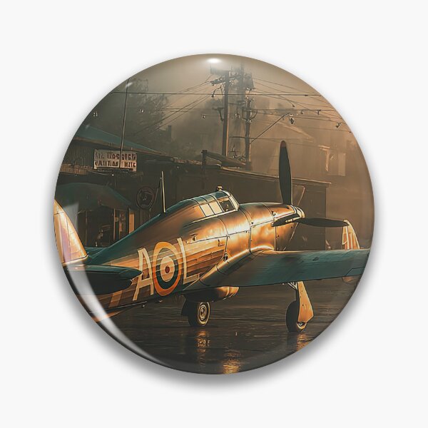 Item preview, Royal Air Force Hurricane During Engine Inspection at Dawn designed and sold by Skyframe Aviation.