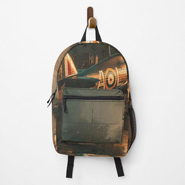 Item preview, Royal Air Force Hurricane During Engine Inspection at Dawn designed and sold by Skyframe Aviation.