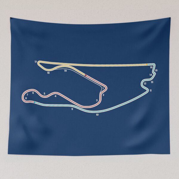 Item preview, Miami International Autodrome Circuit designed and sold by archetype prints.
