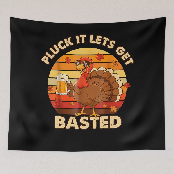 Item preview, Thanksgiving Basted Lets Pluck Holiday Get Quote Happy It Vintage designed and sold by HollyShabero.