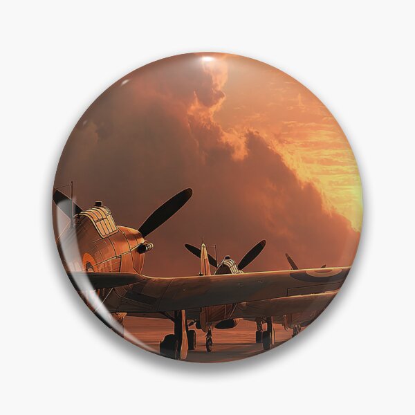 Item preview, Hurricane Aircraft During Refuelling Operations on the Grass Airstrip designed and sold by Skyframe Aviation.