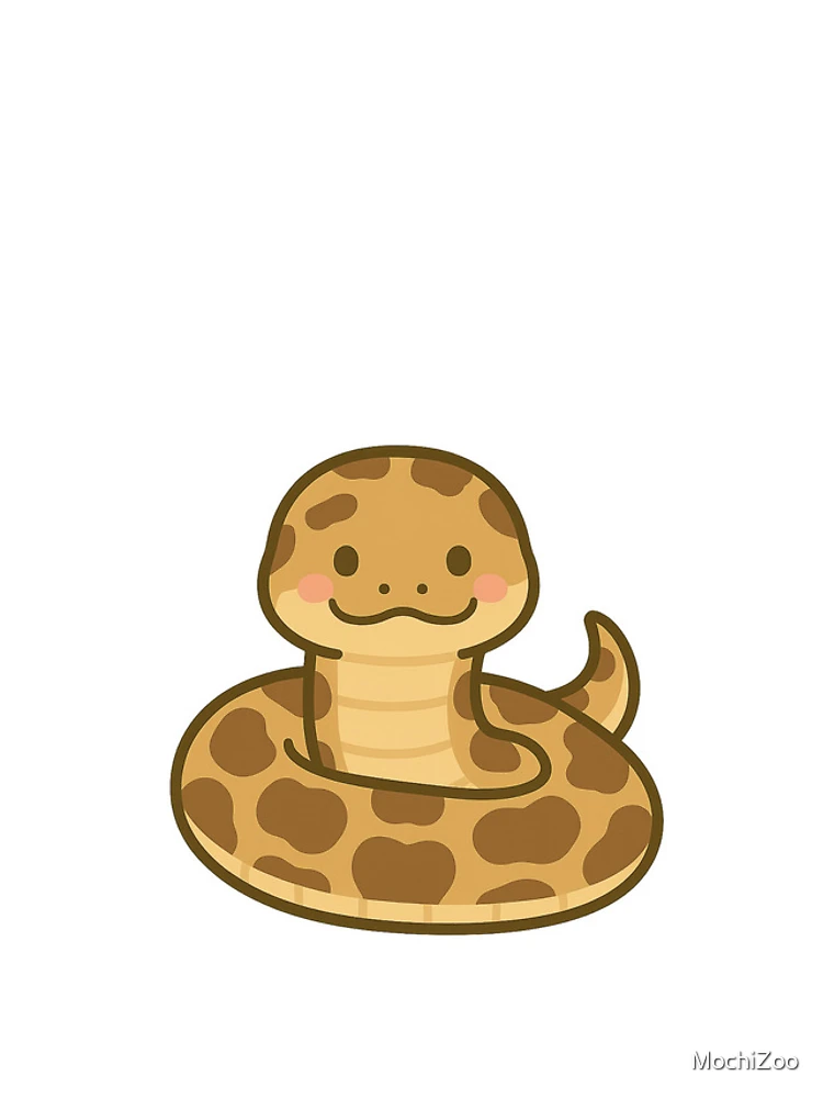 Thumbnail 5 of 5, iPhone Case, Cute Python Snake Sticker designed and sold by MochiZoo.
