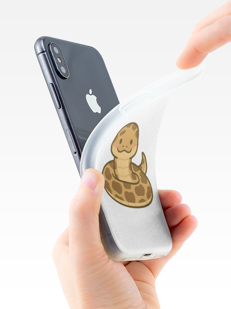 Thumbnail 4 of 5, iPhone Case, Cute Python Snake Sticker designed and sold by MochiZoo.