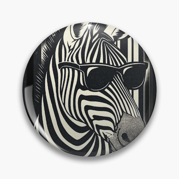 Item preview, Zebra Barcode Cool Sunglasses – Unique Animal Graphic T-Shirt Design designed and sold by johnExpress02.