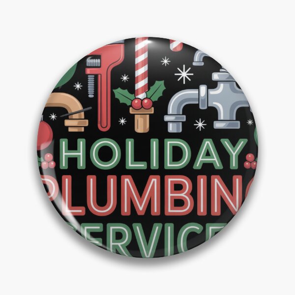 Item preview, Holiday plumbing services designed and sold by DreamOnShirts.