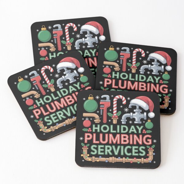 Item preview, Holiday plumbing services designed and sold by DreamOnShirts.