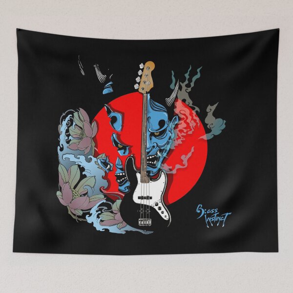 Item preview, Bass Instinct - Oni Mask Bass designed and sold by BassInstinct.