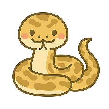 Artwork thumbnail, Cute Python Snake2 Sticker by MochiZoo