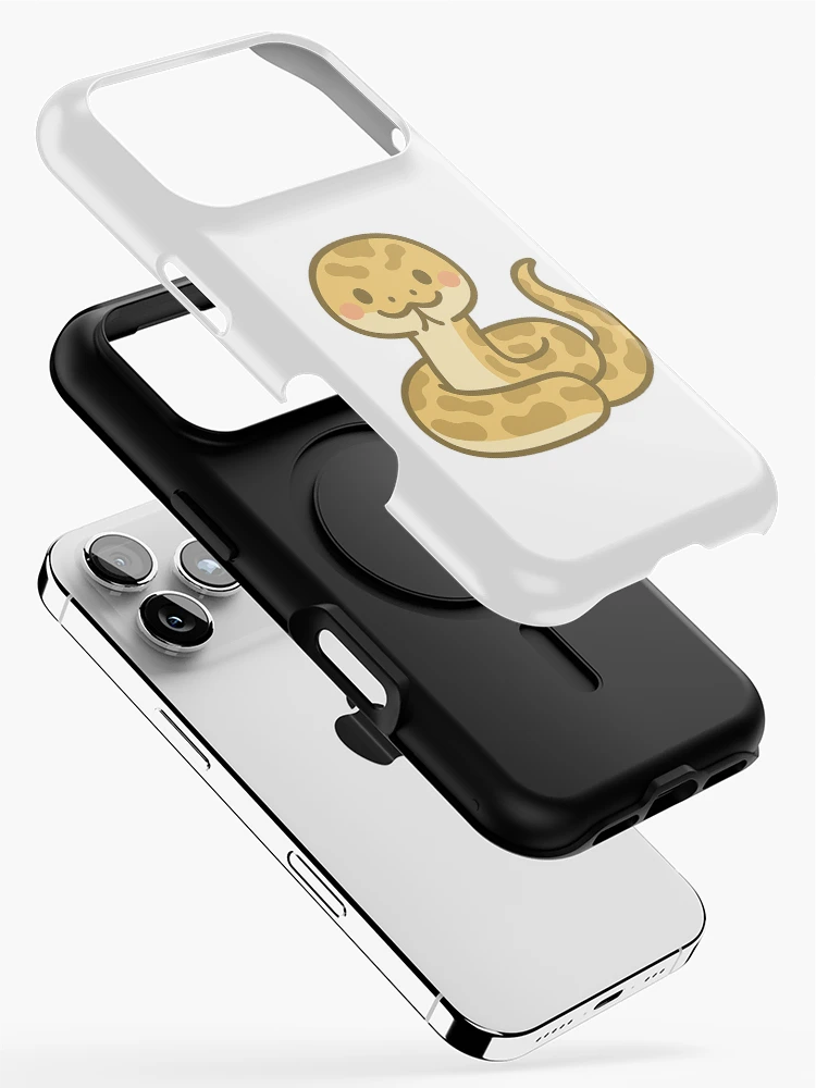 Thumbnail 2 of 4, iPhone Case, Cute Python Snake2 Sticker designed and sold by MochiZoo.