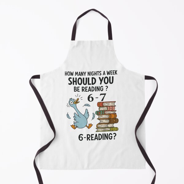 Item preview, How Many Nights A Week Should You Be Reading 6-7 Funny Teacher Meme designed and sold by kiralynstration.