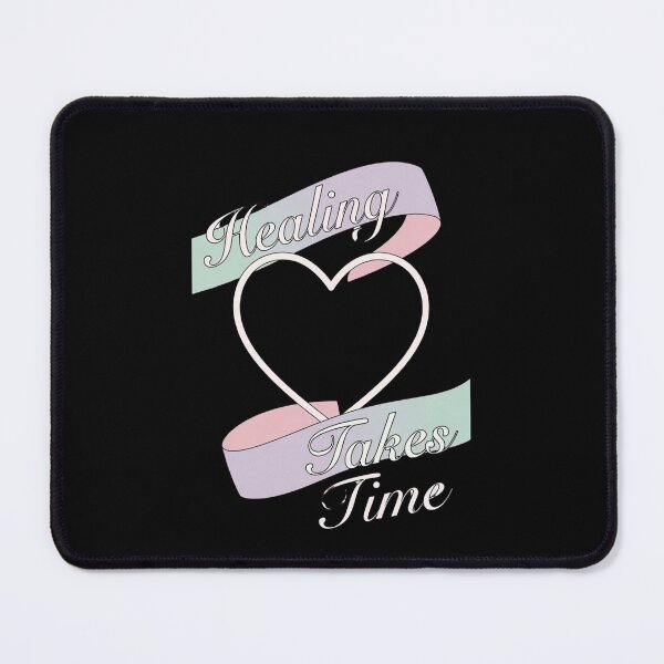 Item preview, Healing Takes Time – Emotional Wellness Affirmation Tee designed and sold by EcoArtTees.