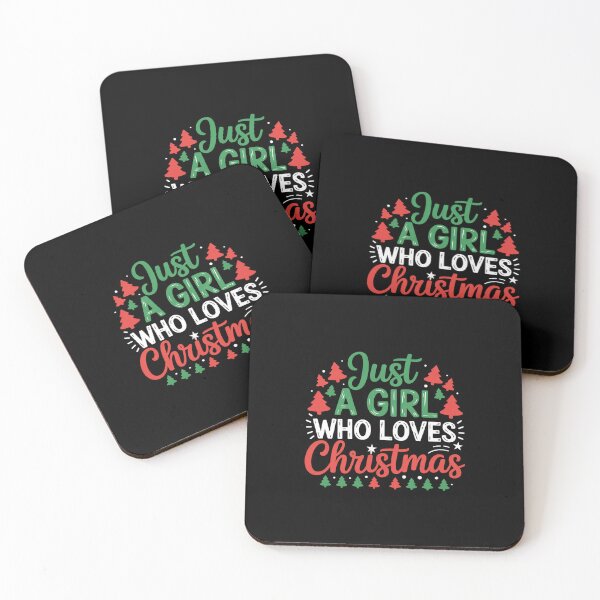 Item preview, Womens Just A Girl Who Loves Christmas  designed and sold by KonstanKoraner.