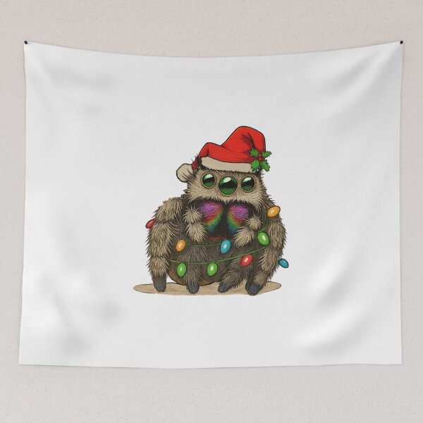 Item preview, Jumping Spider Christmas designed and sold by erkinmaddison.