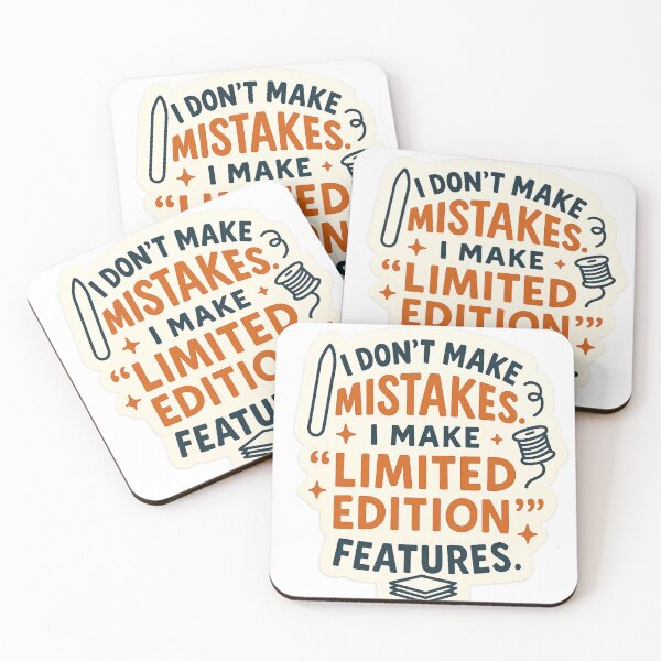 Item preview, I don't make mistakes, I make limited edition features designed and sold by Iail Ioa.