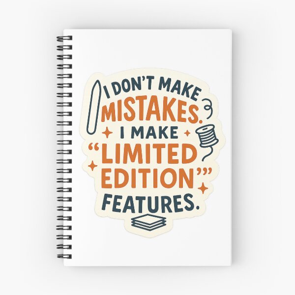 Item preview, I don't make mistakes, I make limited edition features designed and sold by Iail Ioa.