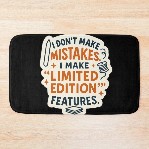 Item preview, I don't make mistakes, I make limited edition features designed and sold by Iail Ioa.