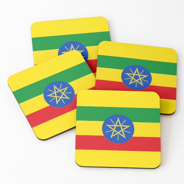 Item preview, Ethiopia Flag – Star of Unity and Heritage Design designed and sold by Dany05117671.