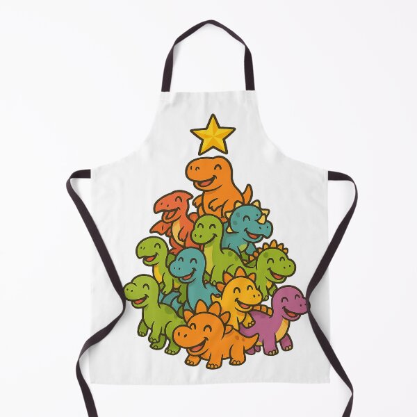 Item preview, Dinosaur Christmas Tree Kids Holiday Design Dino designed and sold by ShapedUp.