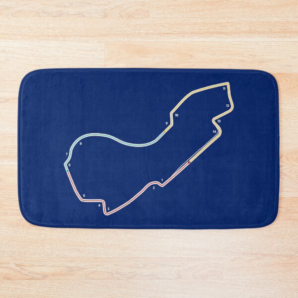 Item preview, Albert Park Circuit Australia designed and sold by archetype prints.