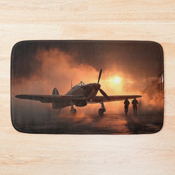 Item preview, Hawker Hurricane During Armament Loading in Low Light designed and sold by Skyframe Aviation.