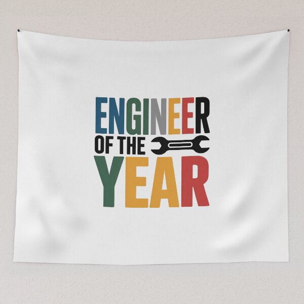 Item preview, Engineer of the Year – Perfect End-of-Year Gift Christmas Shirt designed and sold by RedCircleArt.
