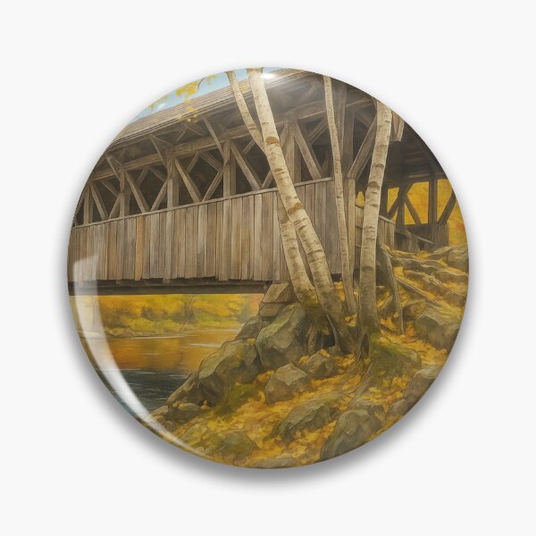 Item preview, The Historic Sunday River Bridge designed and sold by Takeda-art.