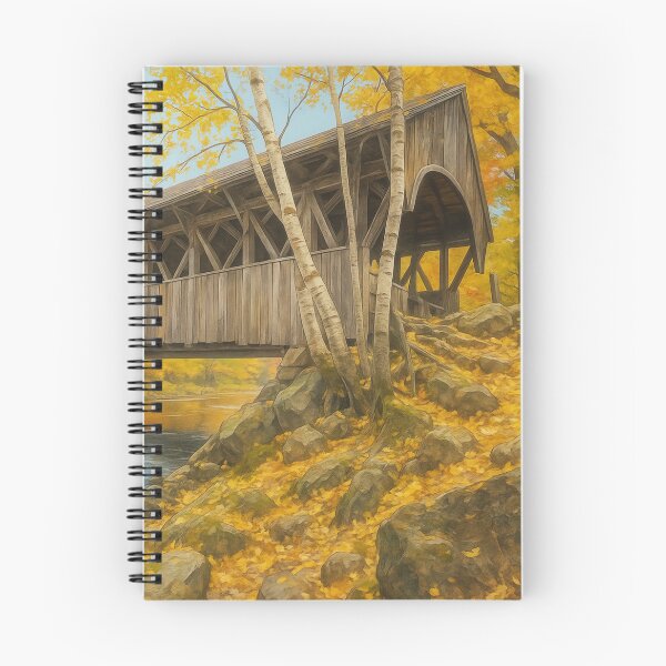 Item preview, The Historic Sunday River Bridge designed and sold by Takeda-art.