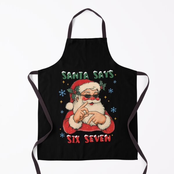 Item preview, Six Says Happy Holiday Seven Retro Santa Bruh Claus Santa designed and sold by ChadnoSmith.