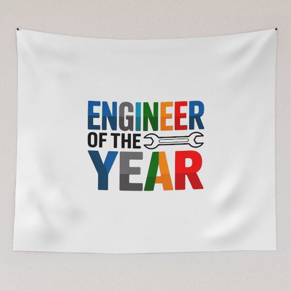 Item preview, Engineer of the Year – Perfect End-of-Year Gift Christmas Shirt designed and sold by RedCircleArt.