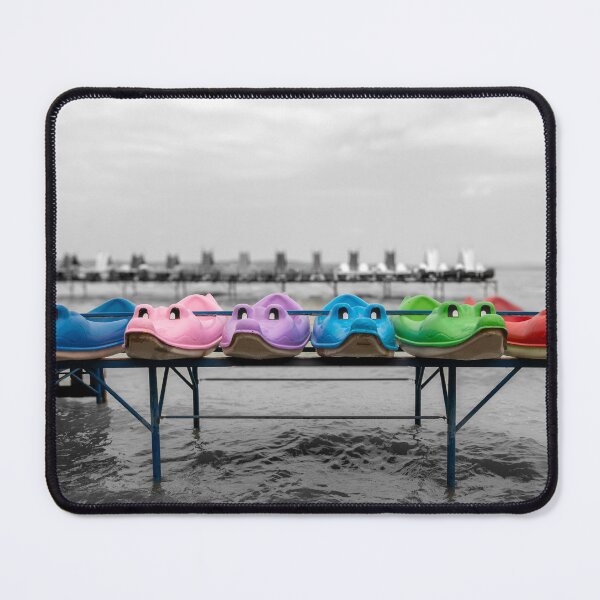 Item preview, Colorful Kayaks by the Water designed and sold by bence-kis-photo.