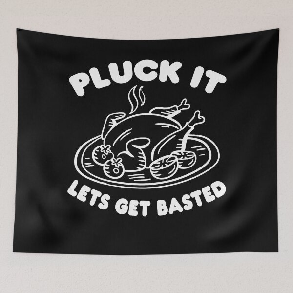 Item preview, Get Lets Vintage Quote Happy Basted Pluck It Thanksgiving Holiday designed and sold by HollyShabero.