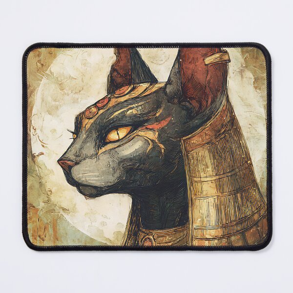 Item preview, Egyptian Mythology: Goddess Feline Bastet designed and sold by bapupa.