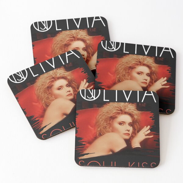 Item preview, Olivia Newton-John Soft Red Portrait Art designed and sold by stinemais4540.