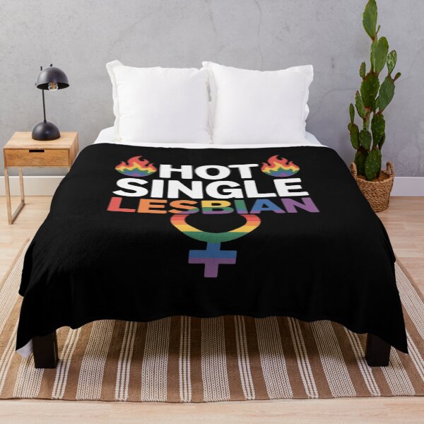 Item preview, Hot single lesbian LGBT Gay Pride Lesbian designed and sold by RuthGAArt.