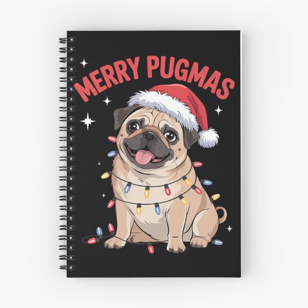 Item preview, Womens Merry Pugmas Christmas Pug Santa Holiday Dog Lover  designed and sold by KonstanKoraner.