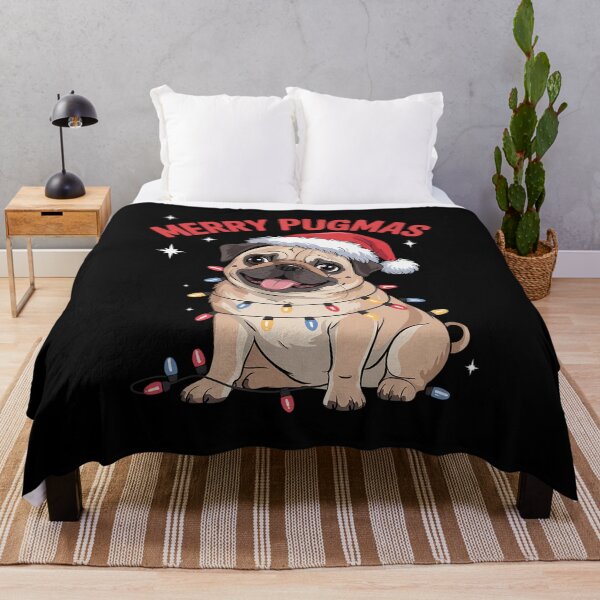Item preview, Womens Merry Pugmas Christmas Pug Santa Holiday Dog Lover designed and sold by KonstanKoraner.