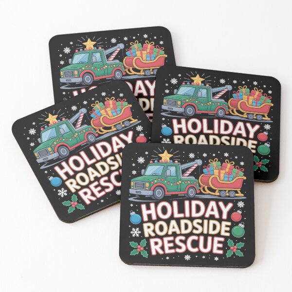 Item preview, Holiday roadside rescue designed and sold by DreamOnShirts.