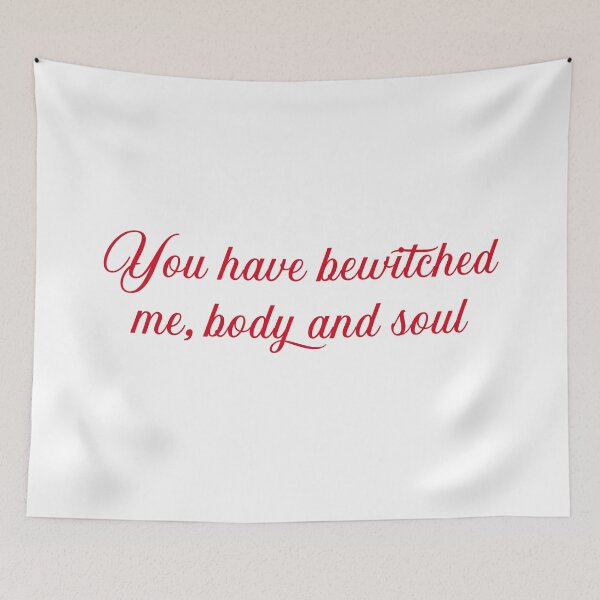 Item preview, Pride and Prejudice (2005) You have bewitched me body and soul. Red Quote. designed and sold by CoCoArt-Ua.