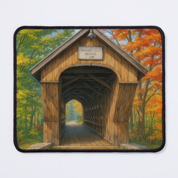 Item preview, The Historic Tannery Hill Covered Bridge designed and sold by Takeda-art.