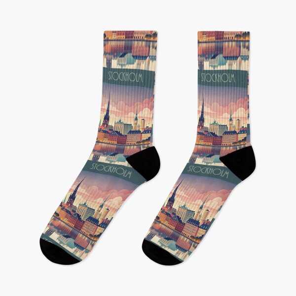 Item preview,  Minimalist skyline of stockholm designed and sold by paulrommer.
