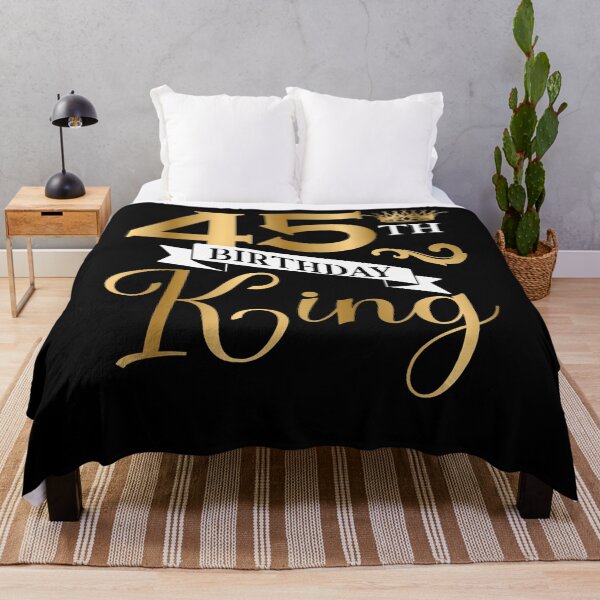 Item preview, 45 Year Old Birthday King Husband 45Th B-Day Family Matching designed and sold by MadalynKiehn.