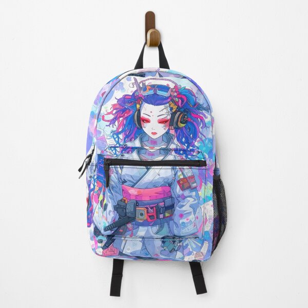 Item preview, Cyberpunk Geisha | Japanese Tech Fusion Y2K Art designed and sold by babiteay2kshop.