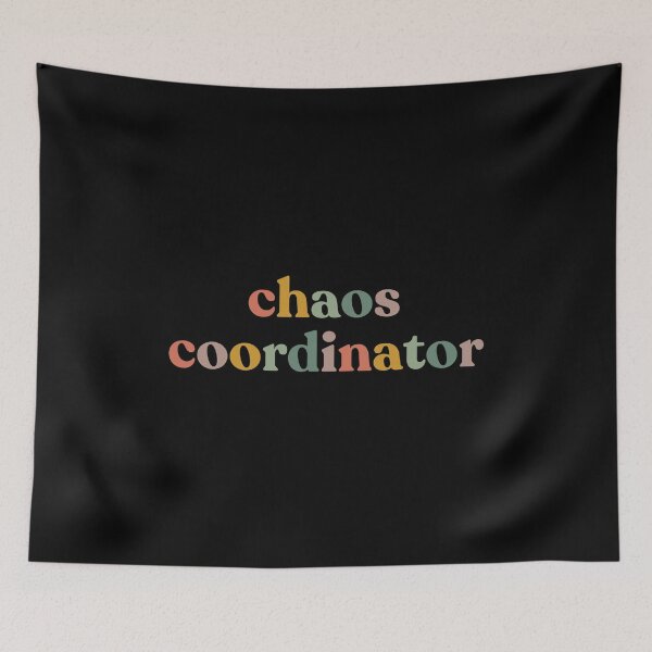 Item preview, Cool Chaos Coordinator Teacher Life Daily Task Humor designed and sold by faridman.