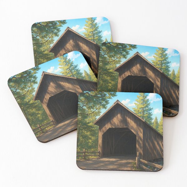 Item preview, The Historic Wawona Covered Bridge designed and sold by Takeda-art.