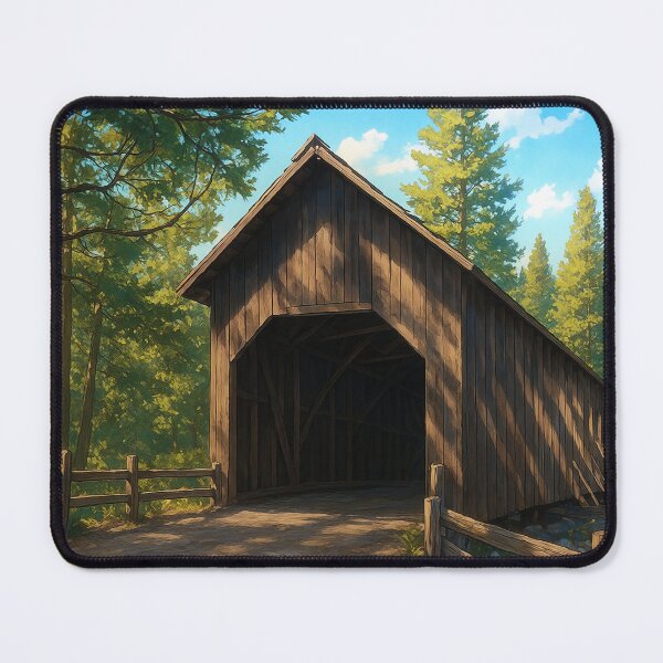 Item preview, The Historic Wawona Covered Bridge designed and sold by Takeda-art.