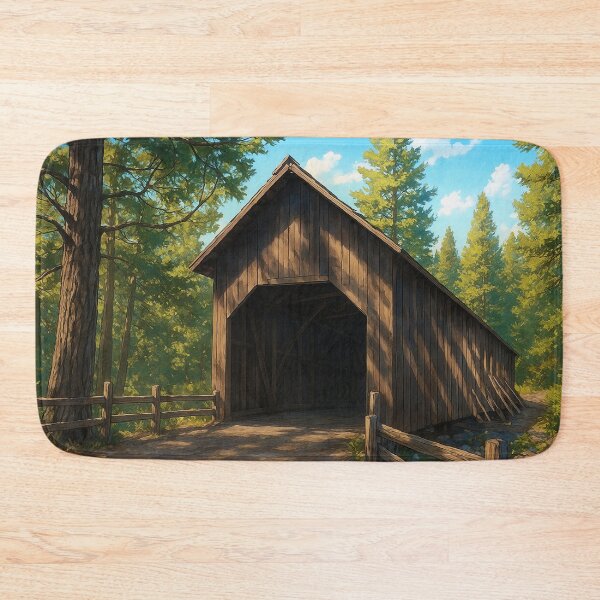 Item preview, The Historic Wawona Covered Bridge designed and sold by Takeda-art.